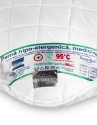Somnart Set 4 perne HypoallergenicMed matlasate din microfibra lavabile la 95C 70 X 70 cm