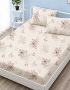 Somnart Set husa de pat din finet cu 2 fete de perna Soft Magnolia 160 x 200 cm