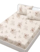 Somnart Set husa de pat din finet cu 2 fete de perna Soft Magnolia 160 x 200 cm