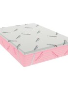 Somnart Topper Aloe Vera cu elastic husa detasabila si lavabila 140 x 200 x 5 cm fermitate medie