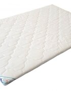 Somnart Topper cu memorie si husa din bumbac detasabila Hypoallergenicmed 160 x 200 x 5 cm