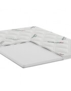Somnart Topper Hypoallergenicmed Antibacteria cu husa detasabila si lavabila 140 x 200 x 5 cm