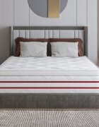 Somnart Topper Hypoallergenicmed Antibacteria cu husa detasabila si lavabila 90 x 200 x 5 cm