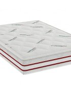 Somnart Topper Hypoallergenicmed Antibacteria cu husa detasabila si lavabila 90 x 200 x 5 cm