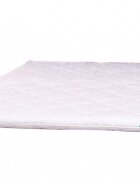 Somnart Topper Hypoallergenicmed cu husa detasabila din microfibra 140 x 190 x 5 cm