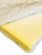 Somnart Topper Hypoallergenicmed cu husa detasabila din microfibra 90 x 200 x 5 cm