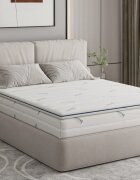 Somnart Topper Somnomed Antiacaria cu husa detasabila si lavabila 90 x 200 x 7 cm