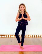 Soul Mates Saltea yoga pentru copii ecologica Sun and Moon roz