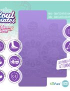 Soul Mates Set Yoga mama-copil saltele asortate si carduri incluse Cloud mov