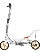 Space Scooter Trotineta pliabila X580 Series Alb ghidon reglabil suspensie greutate admisa 90 kg