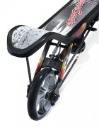 Space Scooter Trotineta X580 Series Negru ghidon reglabil pliabil frana de mana suspensii greutate suportata 90 kg varsta 8 ani+
