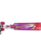 Space Scooter Trotineta X580 Series roz ghidon reglabil pliabil frana de mana suspensii greutate suportata 90 kg varsta 8 ani+