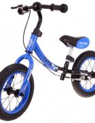 SporTrike Bicicleta fara pedale cu frana cadru variabil si roti gonflabile Boomerang albastru