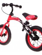 SporTrike Bicicleta fara pedale cu frana cadru variabil si roti gonflabile Boomerang rosu