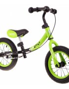 SporTrike Bicicleta fara pedale cu frana cadru variabil si roti gonflabile Boomerang verde