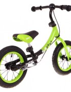 SporTrike Bicicleta fara pedale cu frana cadru variabil si roti gonflabile Boomerang verde