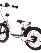 SporTrike Bicicleta fara pedale cu frana suport picioare si roti gonflabile Balancer alb