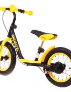 SporTrike Bicicleta fara pedale cu frana suport picioare si roti gonflabile Balancer galben