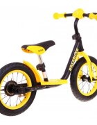 SporTrike Bicicleta fara pedale cu frana suport picioare si roti gonflabile Balancer galben