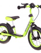 SporTrike Bicicleta fara pedale cu frana suport picioare si roti gonflabile Balancer verde