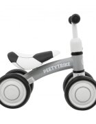 SporTrike Ride-On pentru copii fara pedale cu 4 roti din plastic alb de la 1 an inaltime pana la sezut 24 cm greutate maxima admisa 25 kg