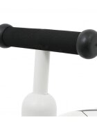 SporTrike Ride-On pentru copii fara pedale cu 4 roti din plastic alb de la 1 an inaltime pana la sezut 24 cm greutate maxima admisa 25 kg