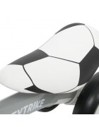 SporTrike Ride-On pentru copii fara pedale cu 4 roti din plastic alb de la 1 an inaltime pana la sezut 24 cm greutate maxima admisa 25 kg