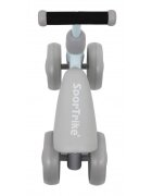 SporTrike Ride-On pentru copii fara pedale cu 4 roti din plastic albastru de la 1 an inaltime pana la sezut 24 cm greutate maxima admisa 25 kg