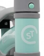 SporTrike Ride-On pentru copii fara pedale cu 4 roti din plastic verde de la 1 an inaltime pana la sezut 24 cm greutate maxima admisa 25 kg