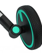 SporTrike Tricicleta pentru copii Albastru 3 in 1 cu pedale roti din cauciuc scaun reglabil in 2 trepte suport pahar maner reglabil pe inaltime si detasabil