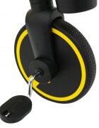 SporTrike Tricicleta pentru copii Galben 3 in 1 cu pedale roti din cauciuc scaun reglabil in 2 trepte suport pahar maner reglabil pe inaltime si detasabil