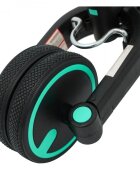 SporTrike Tricicleta pentru copii Happy Albastru 3 in 1 control al directiei roti din cauciuc si sistem roata libera
