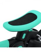 SporTrike Tricicleta pentru copii Happy Albastru 3 in 1 control al directiei roti din cauciuc si sistem roata libera
