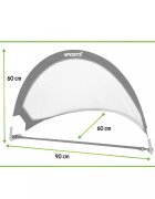 SportX Set 2 porti de fotbal pliabile pentru copii