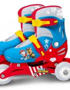 Stamp Role pentru copii cu roti din PVC si sistem de reglare model Paw Patrol masura 27-30