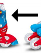 Stamp Role pentru copii cu roti din PVC si sistem de reglare model Paw Patrol masura 27-30