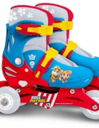 Stamp Role pentru copii cu roti din PVC si sistem de reglare model Paw Patrol masura 27-30