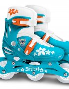 Stamp Role pentru copii cu roti din PVC si sistem de reglare model Stitch masura 27-30
