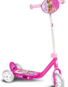 Stamp Trotineta Barbie Pink girl ghidon reglabil cadru din otel platforma antiderapanta greutate suportata 20 kg varsta 3 ani+