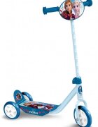 Stamp Trotineta Disney Frozen cu 3 roti cadru din otel placa antiderapanta ghidon reglabil manere ergonomice greutate admisa 20 kg