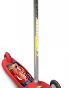 Stamp Trotineta intuitiva Disney Cars cu 3 roti platforma antiderapanta greutate admisa 20 kg