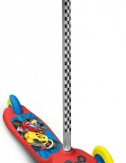 Stamp Trotineta intuitiva Mickey Mouse cu 3 roti platforma antiderapanta greutate admisa 20 kg