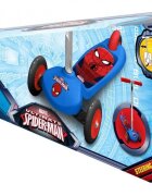 Stamp Trotineta intuitiva Spiderman cu 3 roti platforma antiderapanta greutate admisa 20 kg
