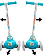 Stamp Trotineta intuitiva Stitch cu 3 roti platforma antiderapanta manere ergonomice