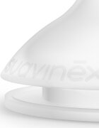 Suavinex Biberon cu tetina din silicon cu debit lent SX Pro 150 ml roz