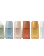 Suavinex Biberon din silicon 240ml Colour Essence SX Pro debit mediu transparent