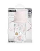 Suavinex Cana cu cioc din silicon Bears roz 270 ml