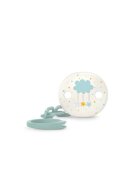 Suavinex Lantisor pentru suzeta cu clips albastru marin Dreams
