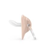 Suavinex Set 2 suzete anatomice din silicon 0-6 luni Dreams piersica