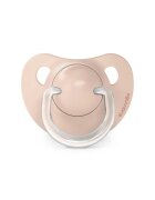Suavinex Set 2 suzete anatomice din silicon 0-6 luni Dreams piersica